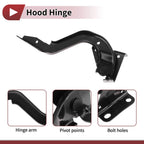 Hood Hinge for Toyota C-HR (2018) Left Side 1 pcs