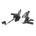Adjustable Rearsets Footrest for Kawasaki Ninja 250 400 Z400 (2018–2022)