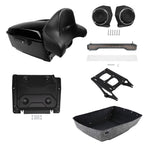Trunk Backrest Mount Light Speakers Plate for Harley Road Glide (2014–2026)