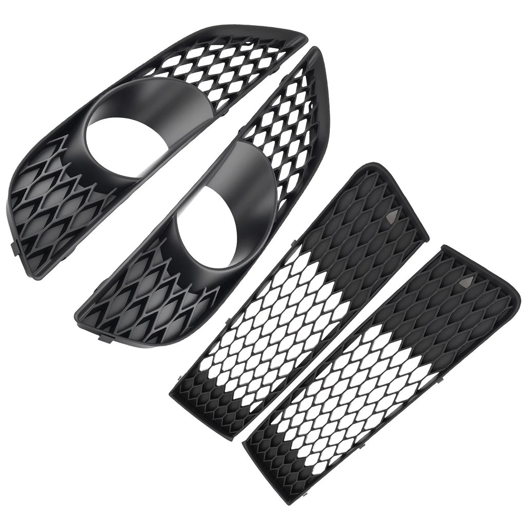 Set of 4 Front Fog Light Covers for Audi Q7 (2010–2015) 4L0807676C 4L0807675C