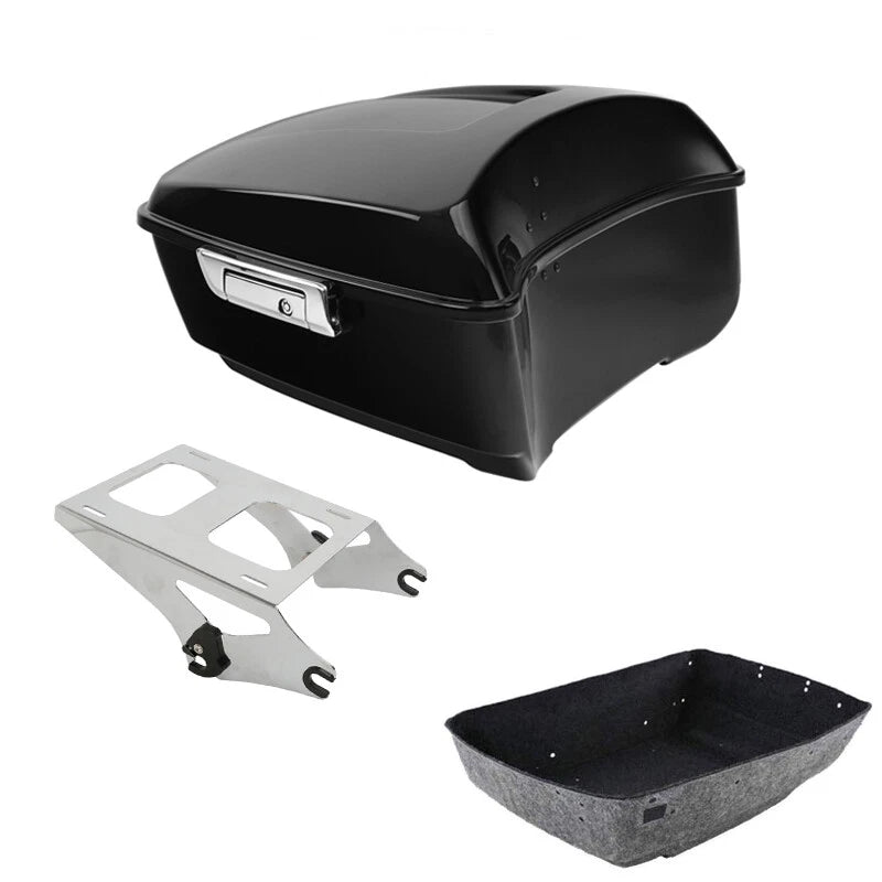 Chrome Mount Rack for Harley Touring CVO Road Street Glide (2014–2026)