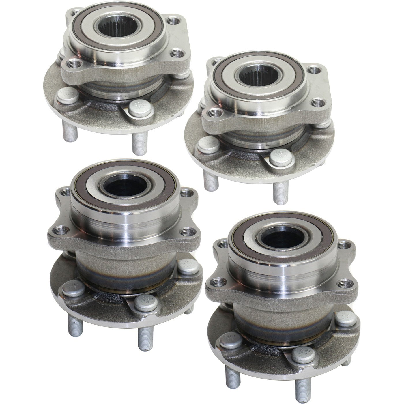 Set of 4 Wheel Hubs for Subaru Legacy