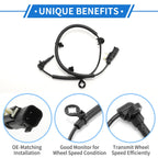 ABS Wheel Speed Sensor for Chevrolet Equinox (2010–2017) No. 23251375/0265009540