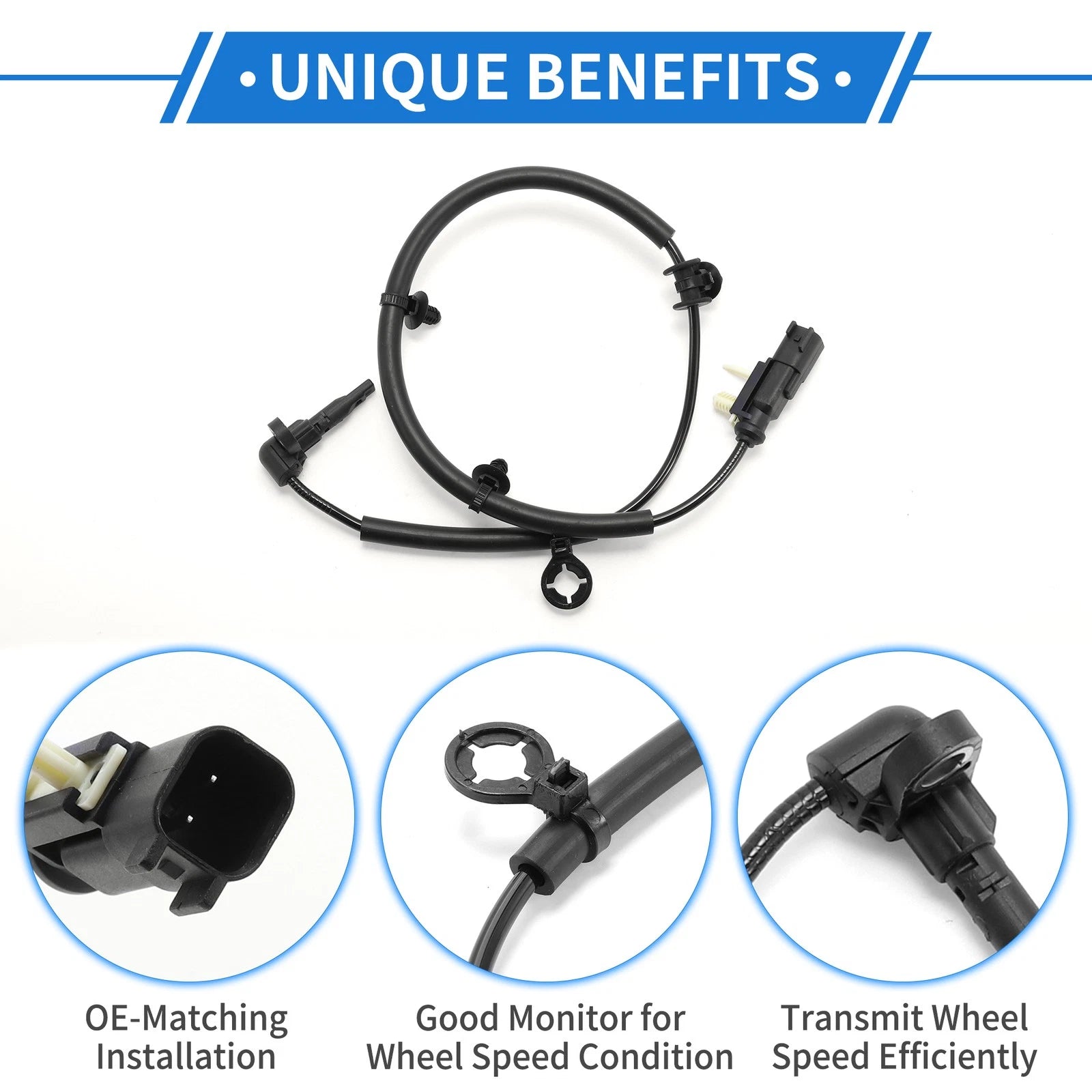 ABS Wheel Speed Sensor for Chevrolet Equinox (2010–2017) No. 23251375/0265009540