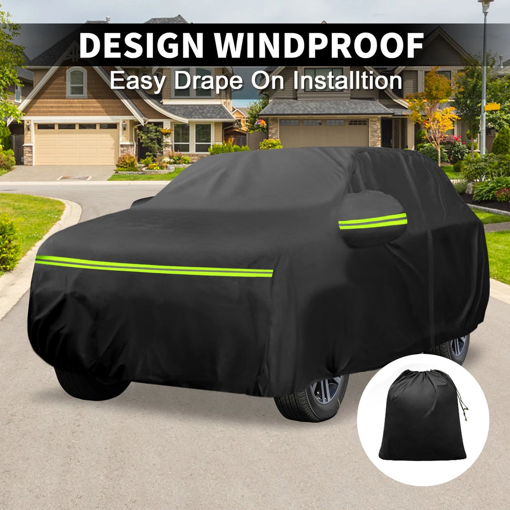 Waterproof 210D-PU Car Cover for Volkswagen Touareg (2002–2018)