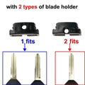 Remote Key Fob Shell Case for Mitsubishi Lancer, Outlander, Galant, Eclipse (2002-2023)