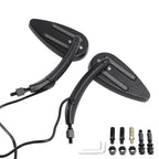 LED Turn Signal Mirrors for Harley Sportster 883 1200 (1990–2021)