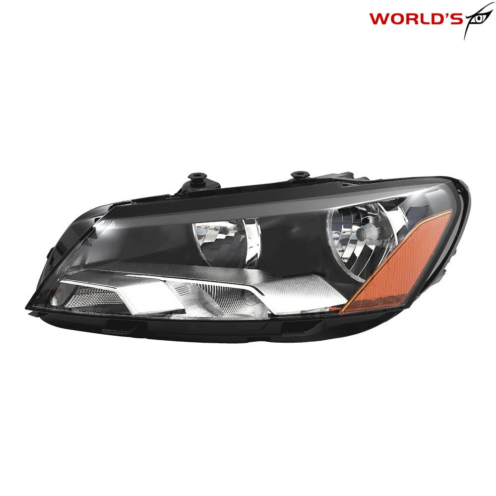 Halogen Headlight for Volkswagen Passat (2012–2015) Left Side