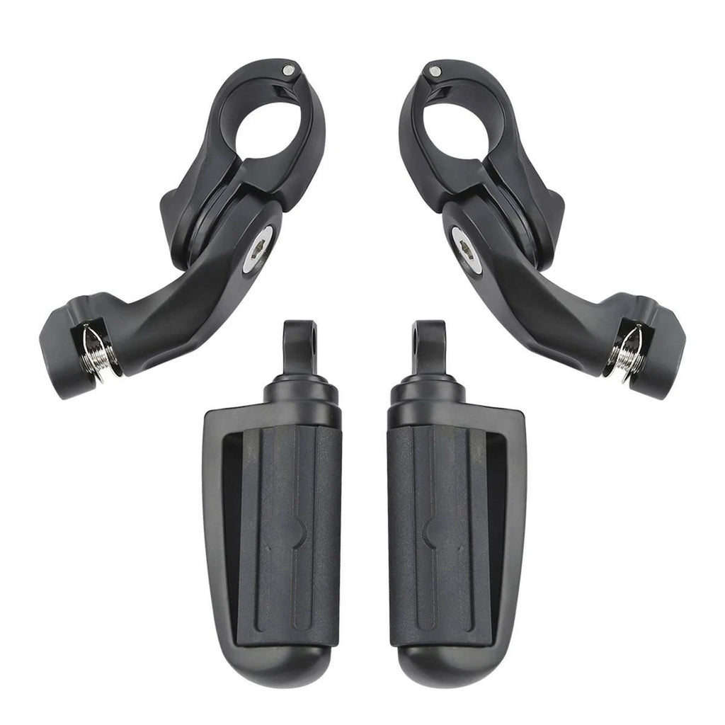 1 1/4'' Short Angled Highway Bar Pegs for Harley Touring (Universal)