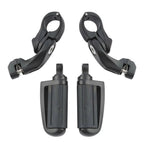 1 1/4'' Short Angled Highway Bar Pegs for Harley Touring (Universal)