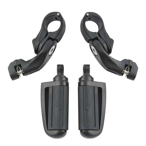 1 1/4'' Short Angled Highway Bar Pegs for Harley Touring (Universal)