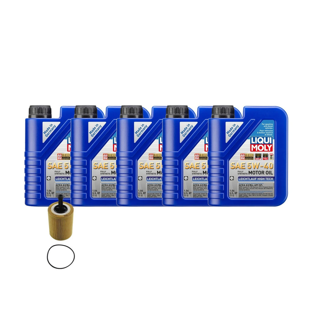 Oil Change Kit for Audi 2.0/3.6L (5L Liqui Moly 5W-40)