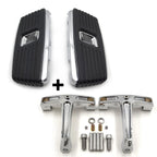 Chrome Passenger Floorboard for Harley Touring (1993–2009) FLHR