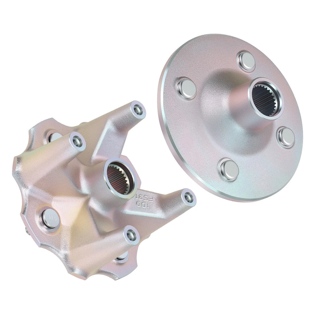 2X Rear Wheel Hubs 1D9-F5311-01-00 for Yamaha Kodiak 450 4x4 (2005–2006)
