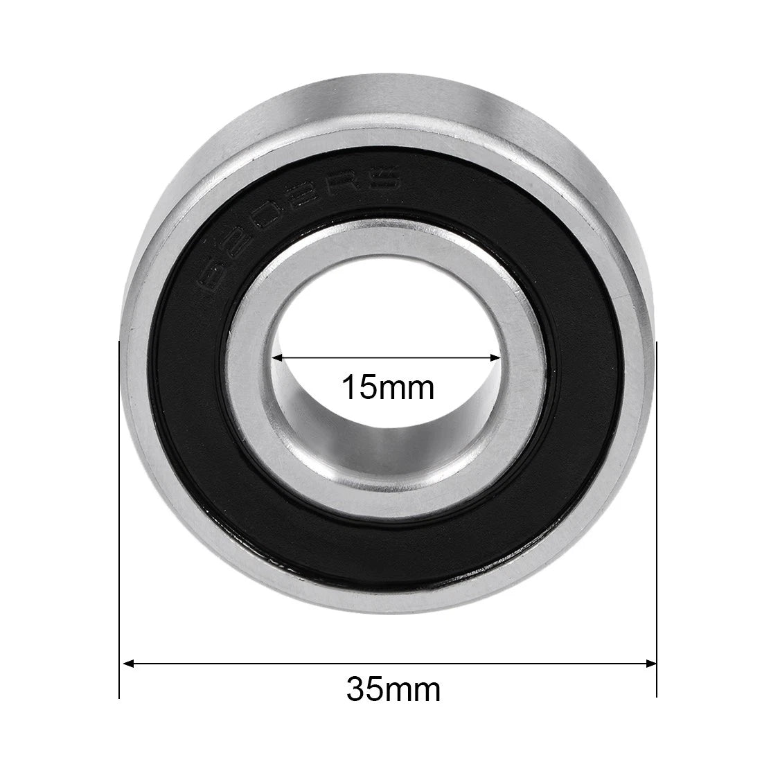 6202-2RS Deep Groove Ball Bearing for Various Applications (15x35x11mm)