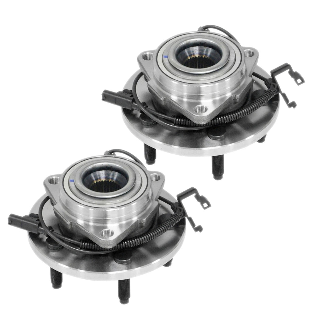2X Front Wheel Bearing Hub 513229 for Dodge Ram Dakota Mitsubishi Raider (w/ABS)