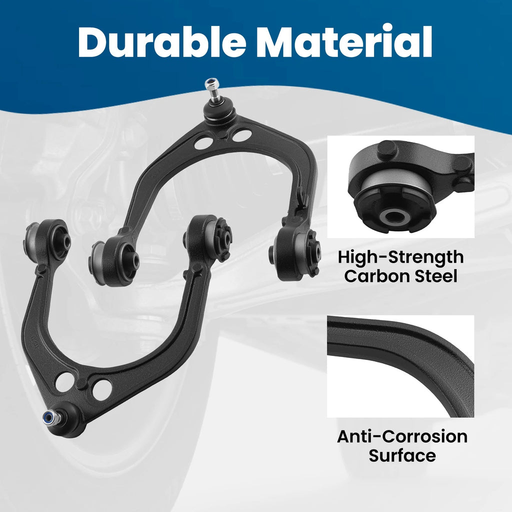 14x Front Control Arms Tie Rods for Dodge Charger Challenger (2011–2014)