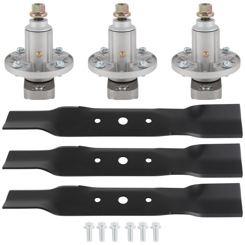 Deck Spindle Blade Kit for John Deere L120 L130 (2002-2005)