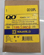 Square D 20 Amp Powerlink Circuit Breaker QO120PL for 120/240VAC (1 Pole)