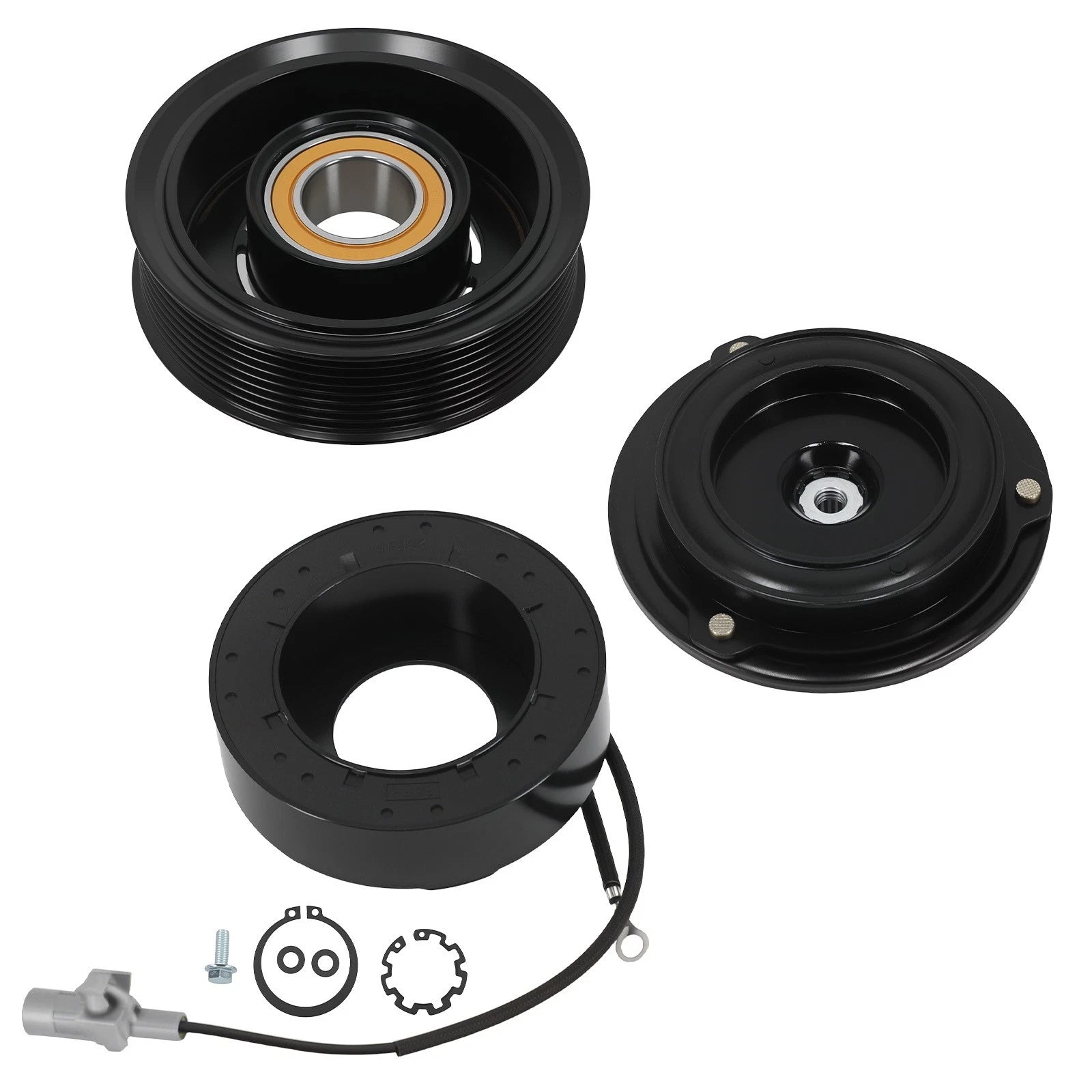 12V AC Compressor Clutch Kit for Toyota Tundra V8 (2007–2014) 158325