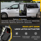 Rear Left Sliding Door Lock Latch Actuator for Dodge Grand Caravan (2008–2020)