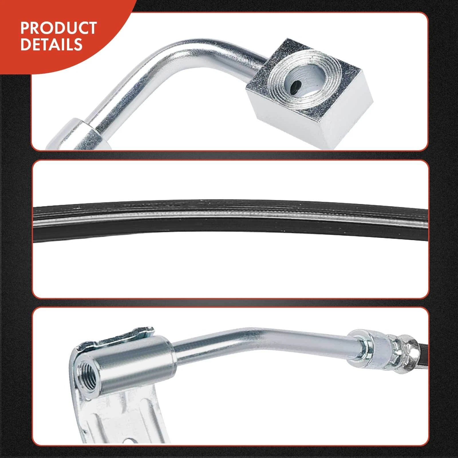 Rear Brake Hydraulic Hose for Jeep Wrangler JK (2007–2013)