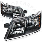 Headlight Assembly Set for Dodge Journey (2018–2020) Black