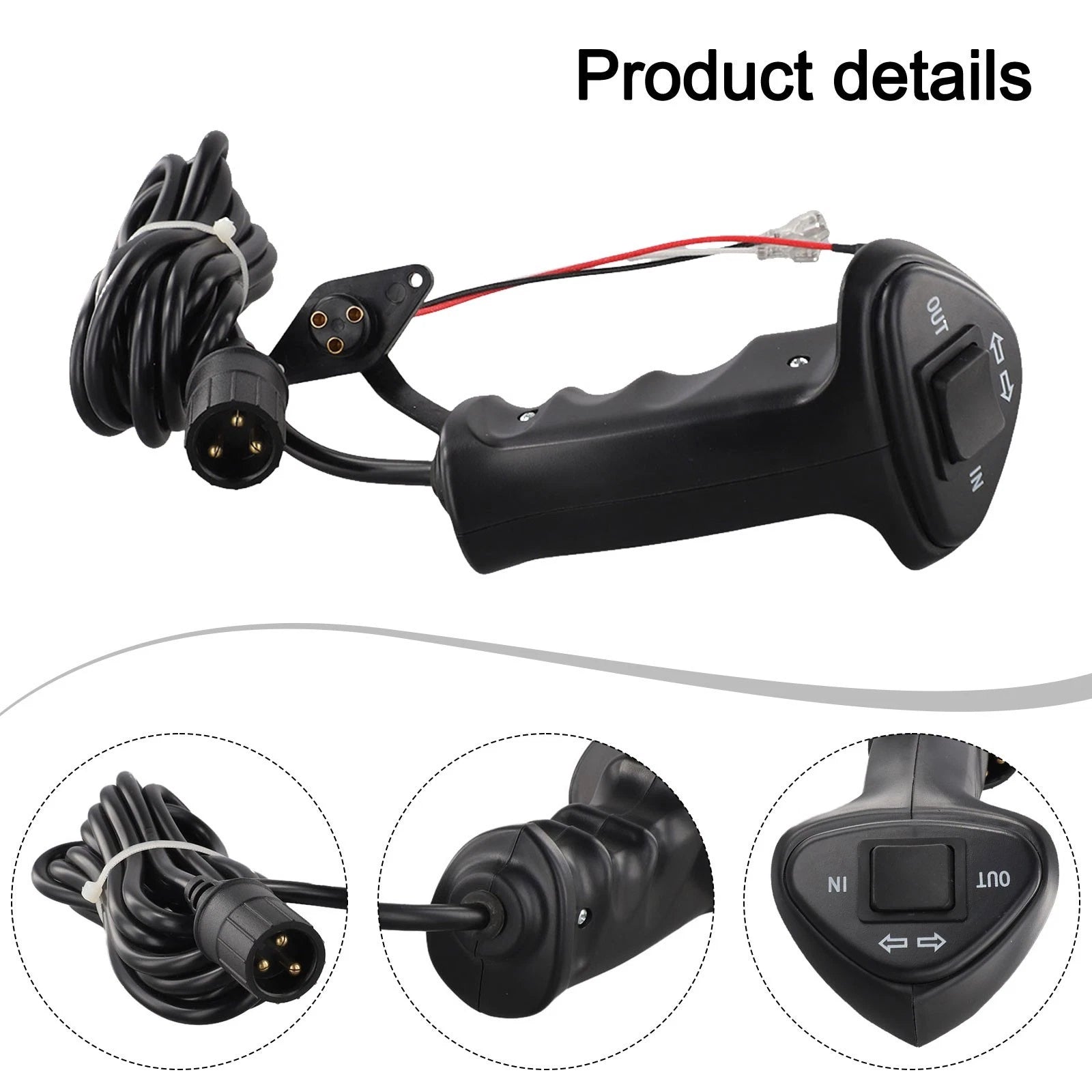 3Pin Electric Winch Controller for Off Road Vehicles