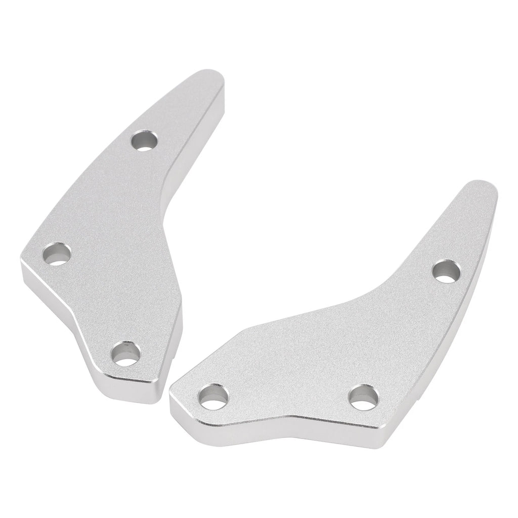 CNC Silver Handle Bar Riser Spacers Kit for BMW K 1600 GT K1600 GTL (2011–2025)