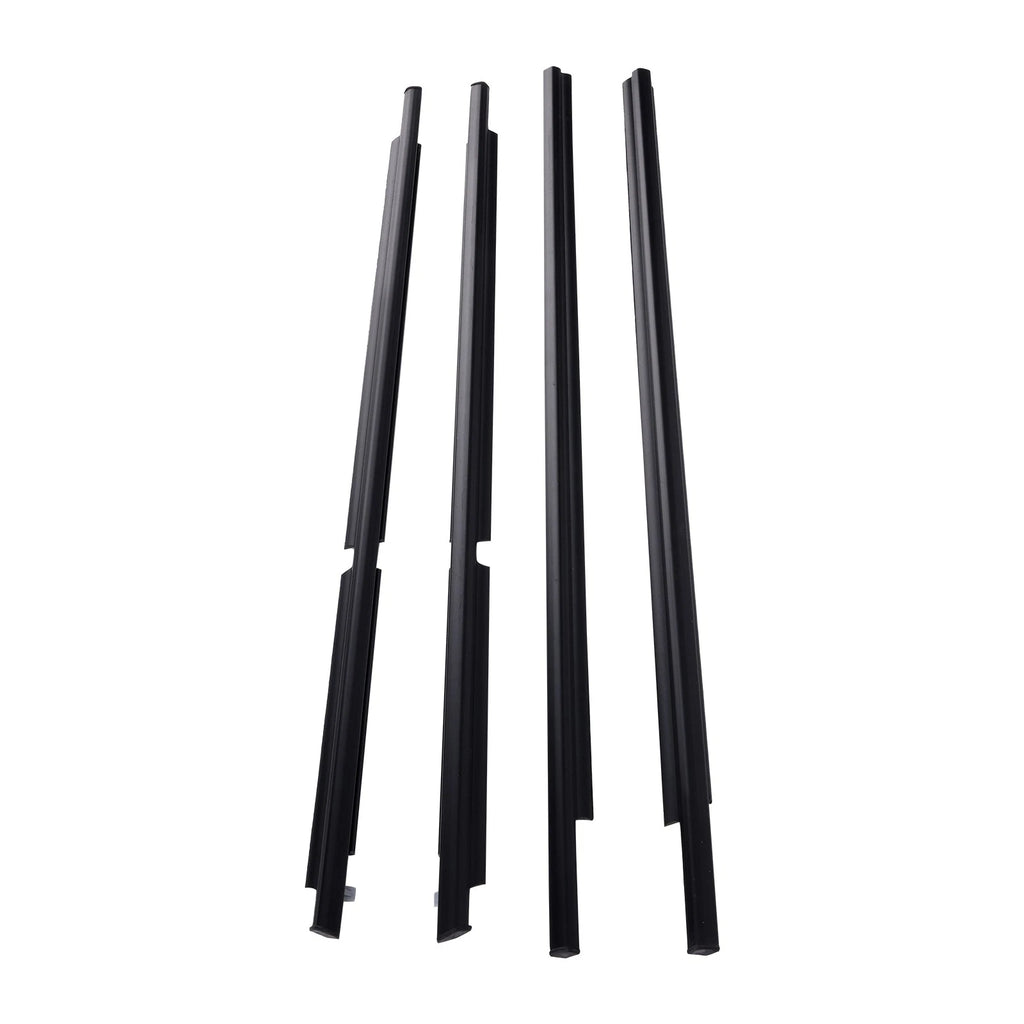 Set of 4 Outer Window Weatherstrip Seal Belt Moulding for Toyota 4Runner (2003–2009)