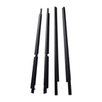 Set of 4 Outer Window Weatherstrip Seal Belt Moulding for Toyota 4Runner (2003–2009)