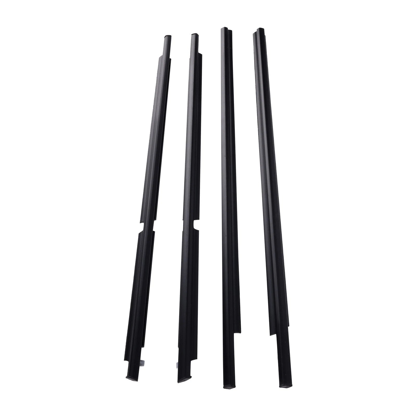 Set of 4 Outer Window Weatherstrip Seal Belt Moulding for Toyota 4Runner (2003–2009)