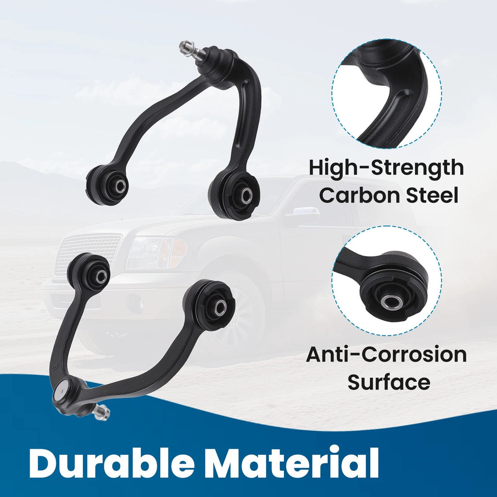 Set of 2 Upper Control Arms for Ford F-150 (2004–2020) Lincoln Navigator (2007–2022)