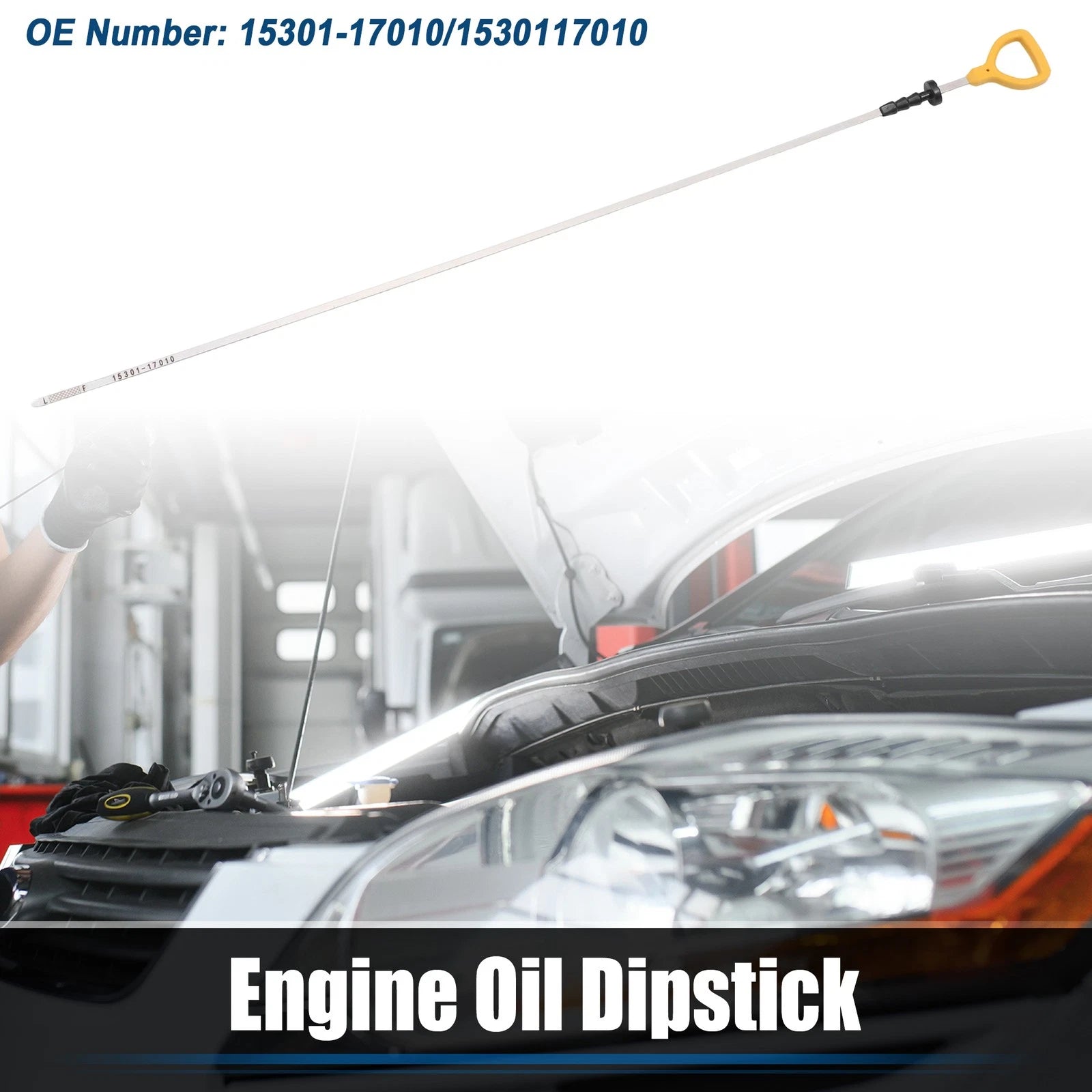 Engine Oil Level Indicator Dipstick for Toyota Land Cruiser (No. 15301-17010)