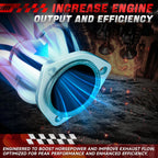 Exhaust Header Manifold for Blazer S10 Sonoma Jimmy (1982–2005) 4.8/5.3/5.7/6/6.2L