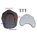 Kickstand Enlarger Plate Pad for Tiger Sport 660 (2022–2025) Titanium