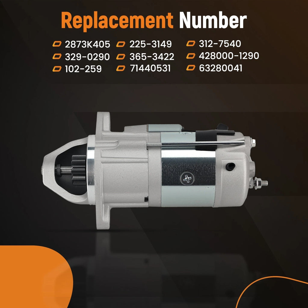 Starter Motor for JCB 540/530 1104C-44 (2003–2007)
