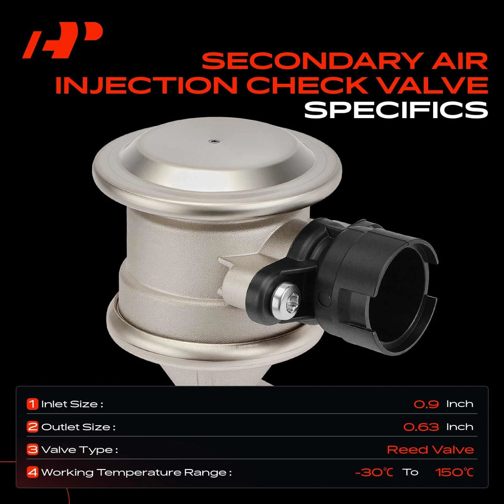 Secondary Air Injection Check Valve for BMW 325Ci 325i (2003–2006)
