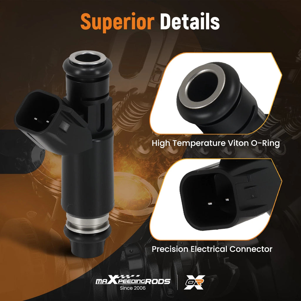 Set of 8 Fuel Injectors for GMC Yukon XL 1500 5.3L V8 (2002–2006)