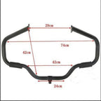 Black Engine Guard Crash Bar for Harley Touring (2009–2017) 49155-09A
