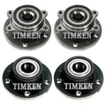Set of 2 Wheel Bearing & Hubs for Audi Q3, TT, VW Beetle, CC, Jetta, Passat, Tiguan