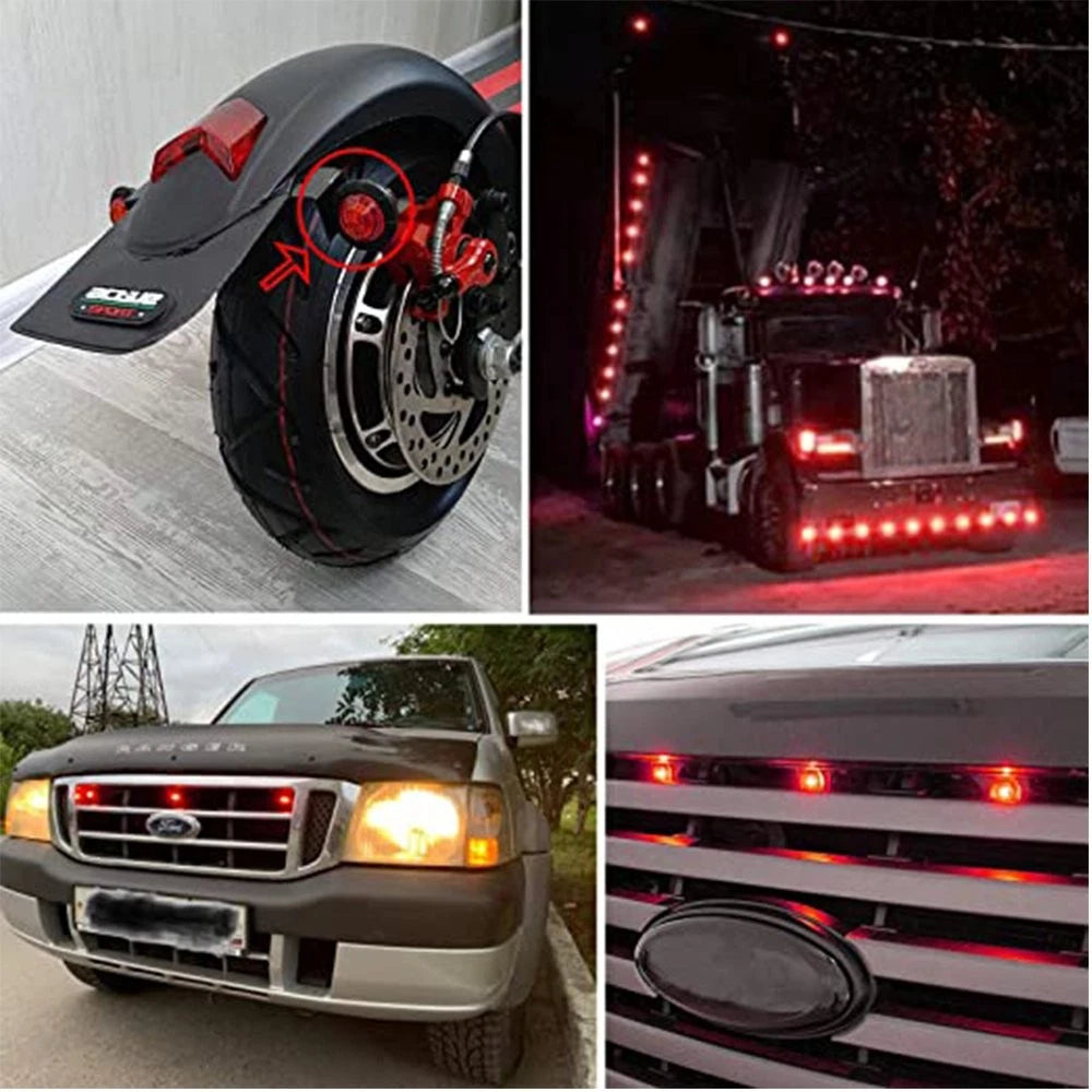 10x LED Side Marker Lights for Lorry (Off-Road)