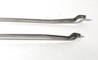 Stainless Steel Wiper Arms Left Right Replacement for 1954–1959 Chevy Pickup