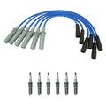 NGK Wire Set & 6 Laser Platinum Spark Plugs for Grand Caravan Town & Country (2008–2016)