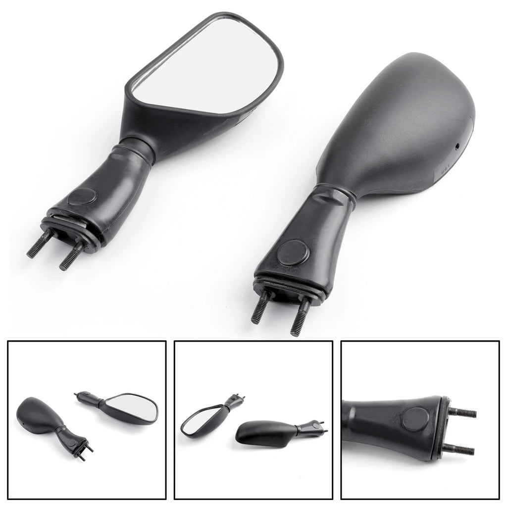Mirrors for Kawasaki ZX6R (1998–2002), ZX9R (1998–2003) - Black