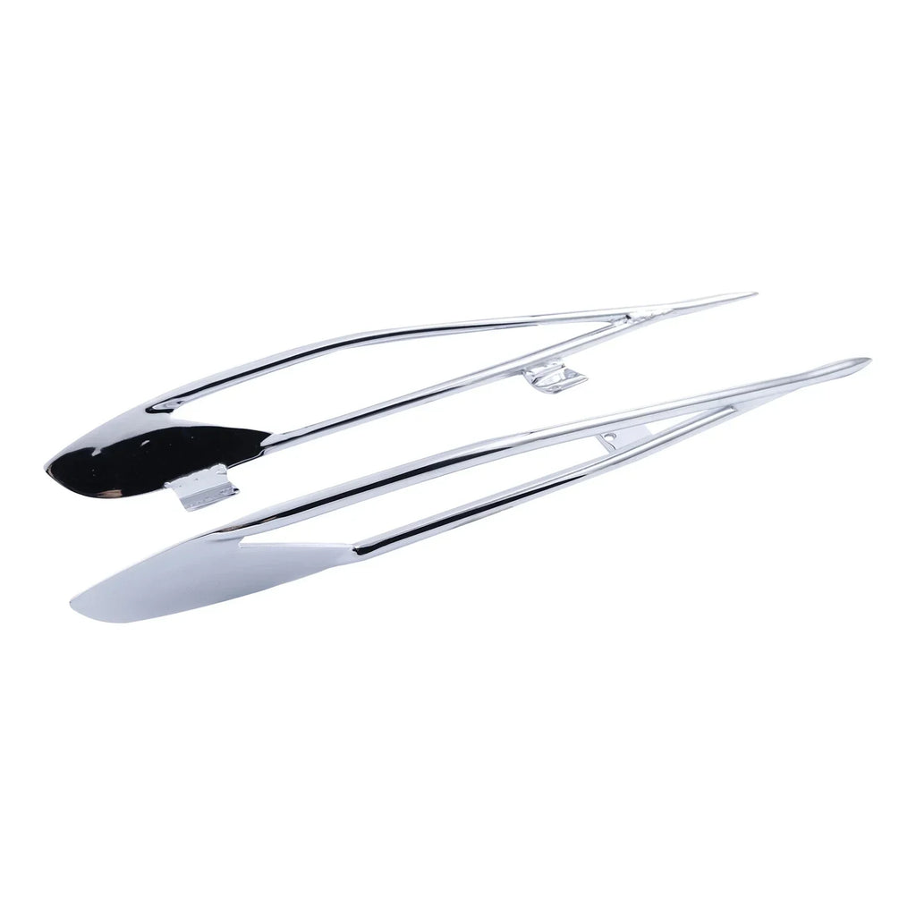 Chrome Saddlebag Protector Rails for Indian Chieftain Roadmaster (2014-2023)