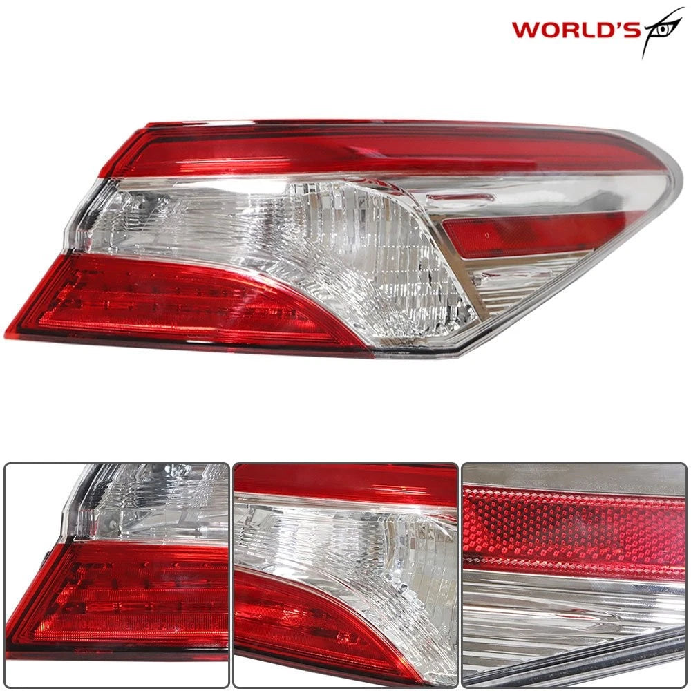 Outer Tail Light Assembly for Toyota Camry (2018–2020) Right Side