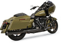 Bassani 2:1 Black Megaphone Muffler for 1F17RB