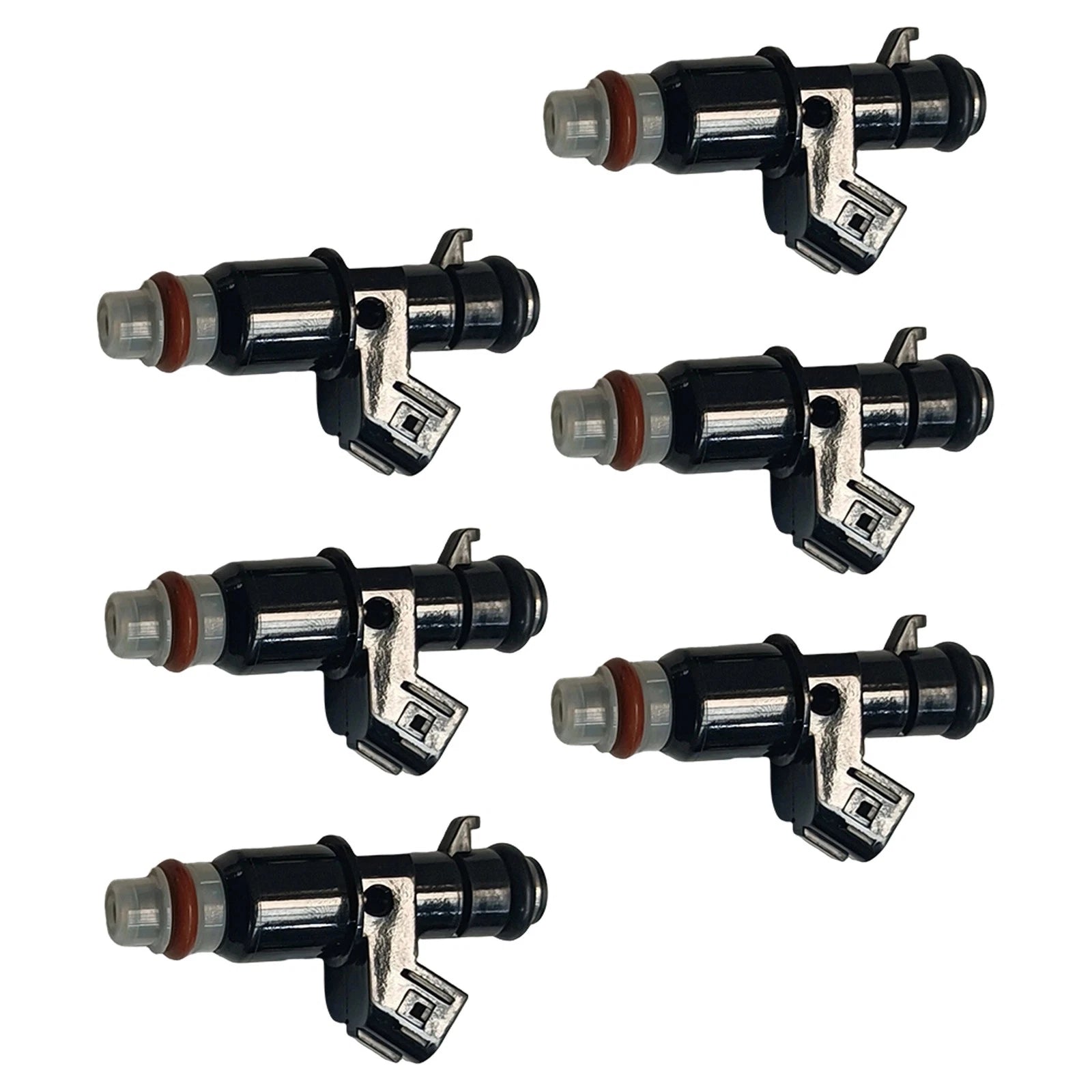 Set of 6 Fuel Injectors for Acura TL Honda Odyssey Accord Pilot Saturn Vue