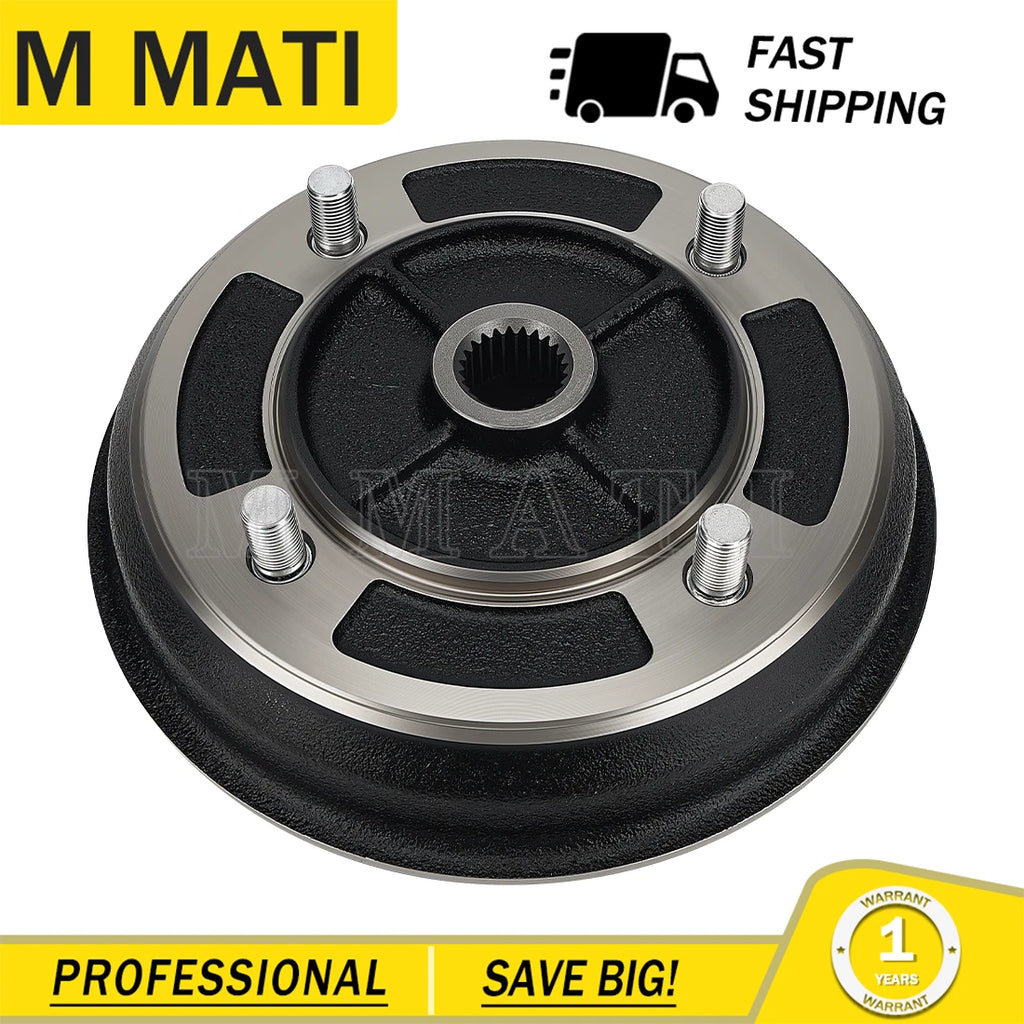 Front Wheel Brake Drum Hub for Kawasaki Mule 2510 Diesel KAF950A (2000–2001)